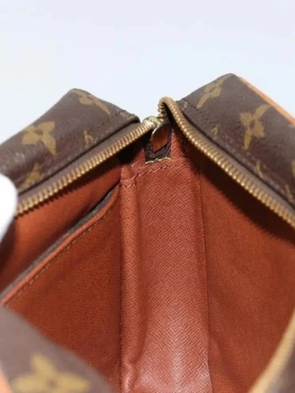 LOUIS VUITTON Monogram Compiegne 23 Clutch Bag M51847 LV Auth ep14103